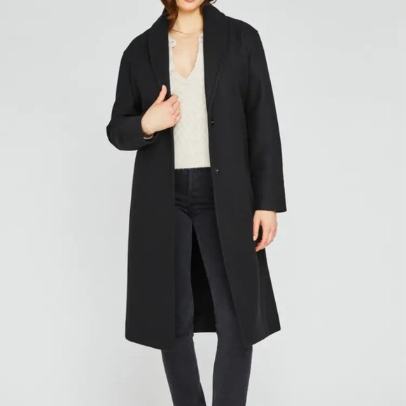 NWT Gentle Fawn Bennet Coat in black, size L - Picture 2 of 8
